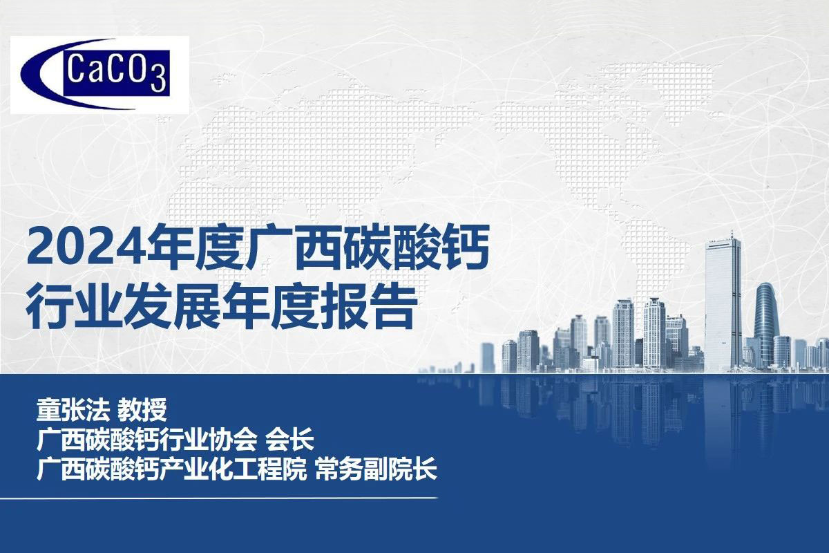 2024年度廣西碳酸鈣行業(yè)發(fā)展年度報告